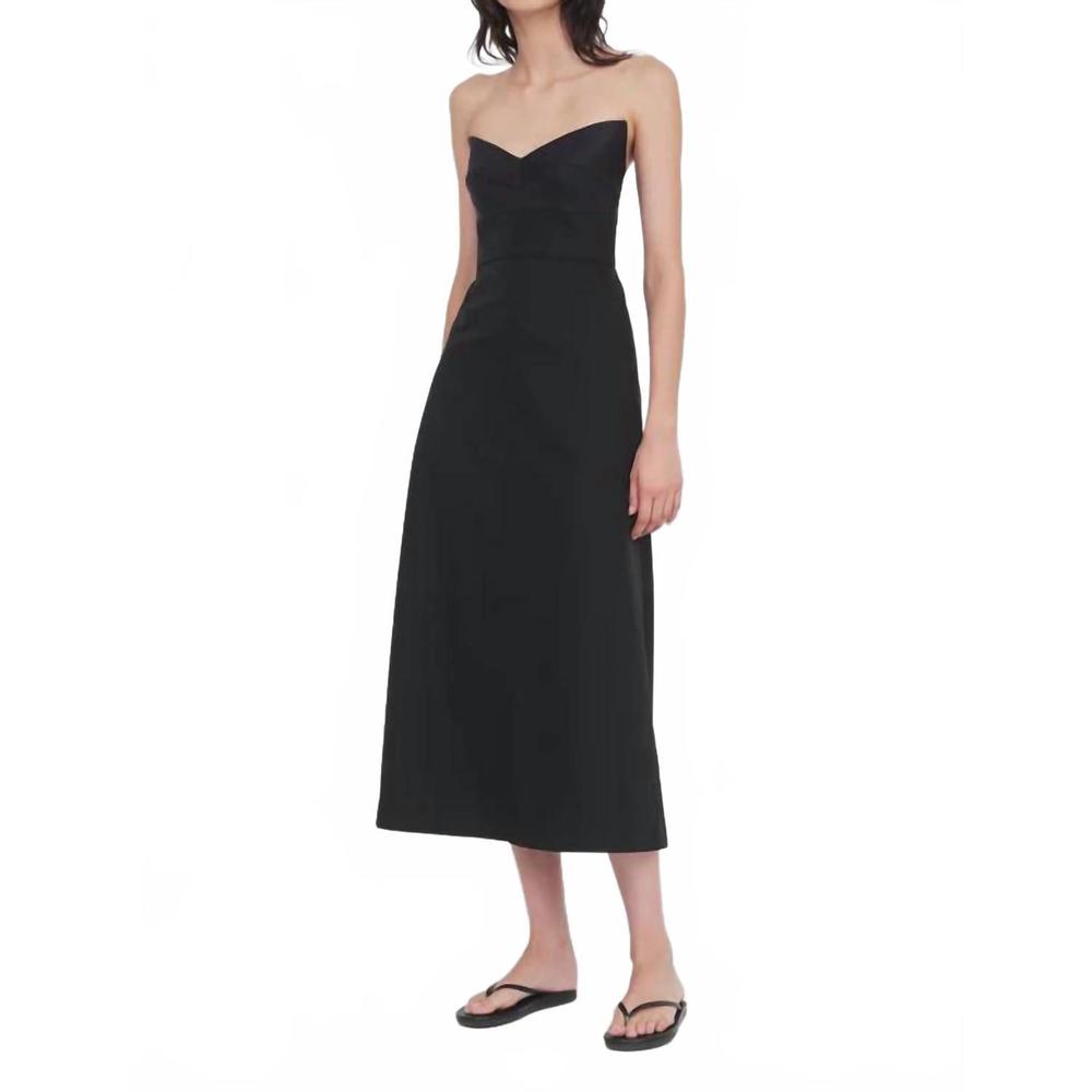 NEW PARTOW baxter dress in black